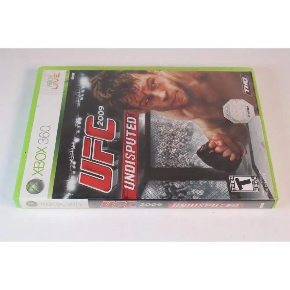 UFC 2009 Undisputed (Microsoft Xbox 360, 2009) Authentic, Complete, Tested/works